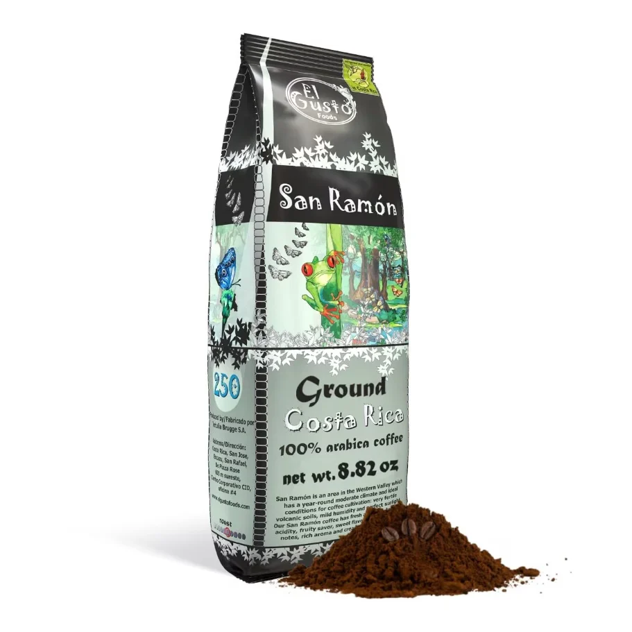 El Gusto San Ramón - Costa Rica High-Altitude Ground Coffee (250g)