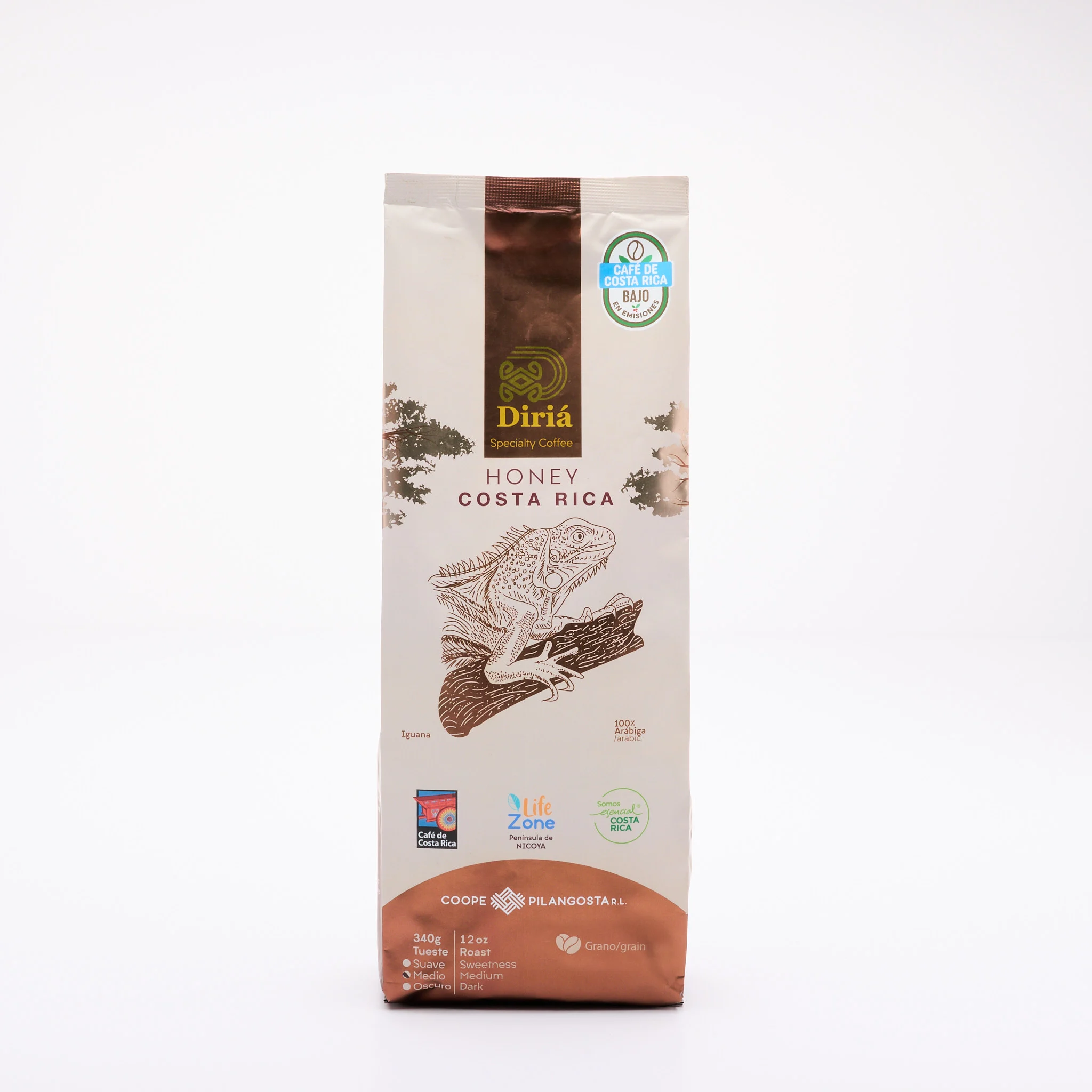 Diriá Coffee Honey Process, Premium Costa Rican Coffee - 12 oz